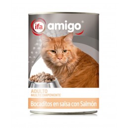 IFA AMIGO GATOS SALMON 300G.
